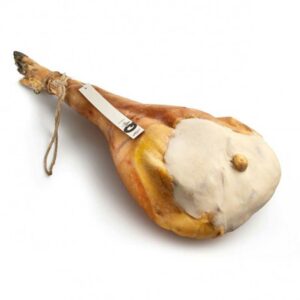 Jambon de porc noir de Parme DOP Q+, affinage 30 mois, avec os