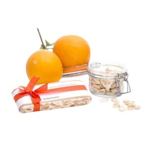 Nougat aux amandes et à l’orange