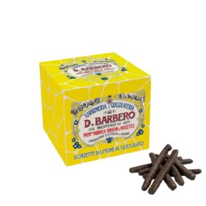 Scorzette de citron au chocolat