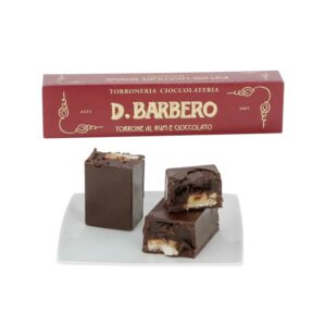 Lingot nougat au rhum et au chocolat