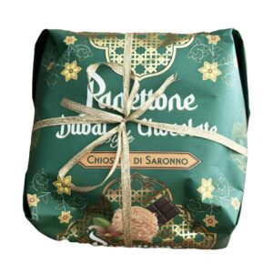 Panettone style Dubaï chocolat et pistache