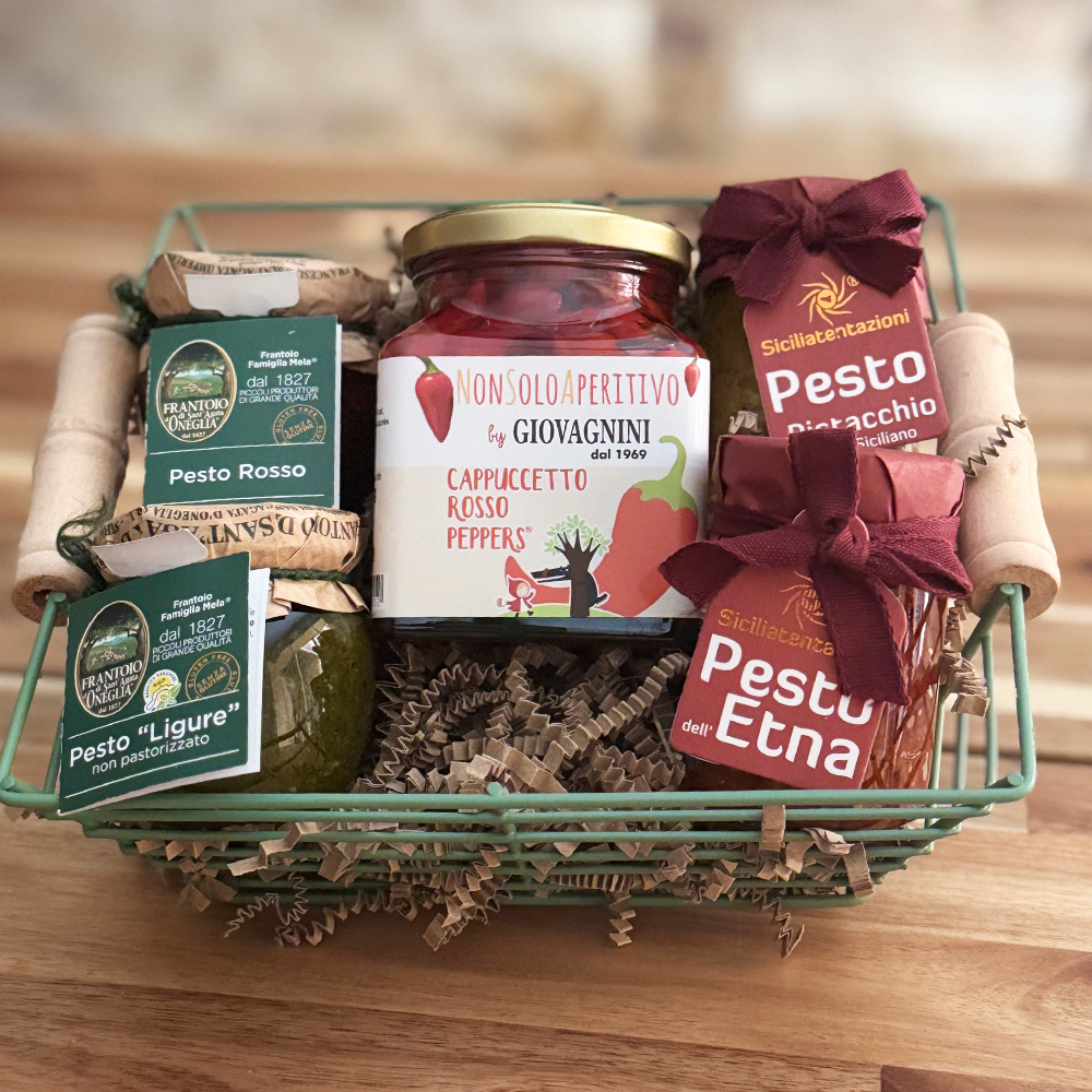 Panier-gourmand-Pesto-e-gocci-di-peperoncini