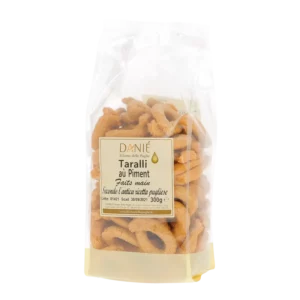 Taralli artisanaux au piment